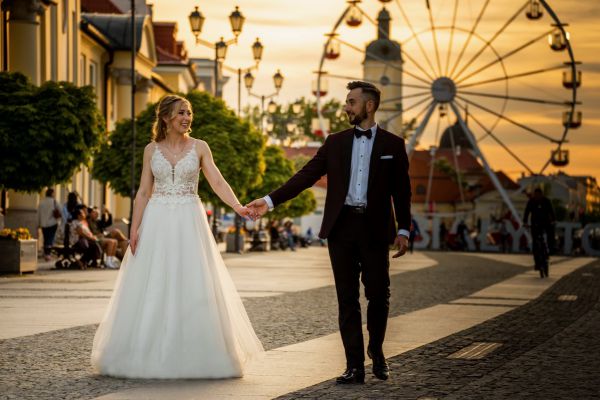 Marzena Bezubik fotograf, plener ślubny, Białystok, para młoda